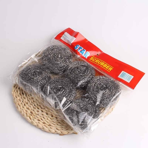 6-PIECE STAINLESS STEEL CLEANING BALL - LARGE U236 - Stainless steel cleaning ball