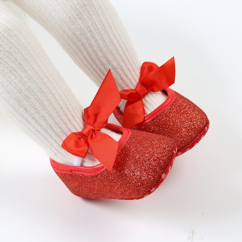 BABY GIRL SHOES / K105D - Color: red