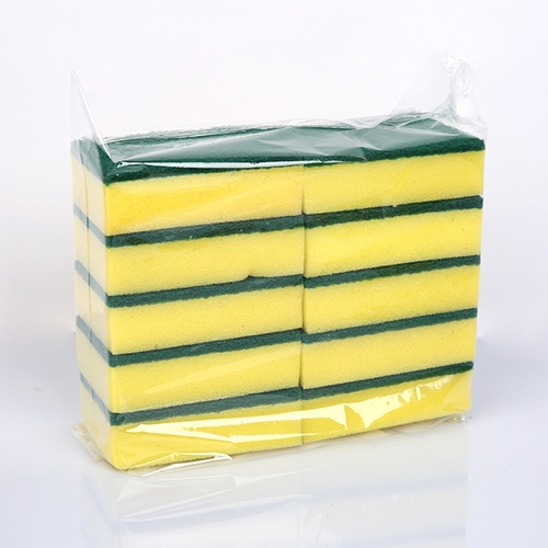 10-PIECE KITCHEN SPONGE U160 - Sponge scrubber
