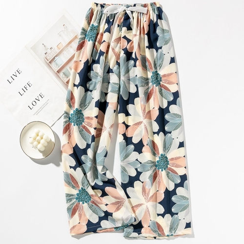 LOOSE PAJAMA / S777I - Tropical print One size