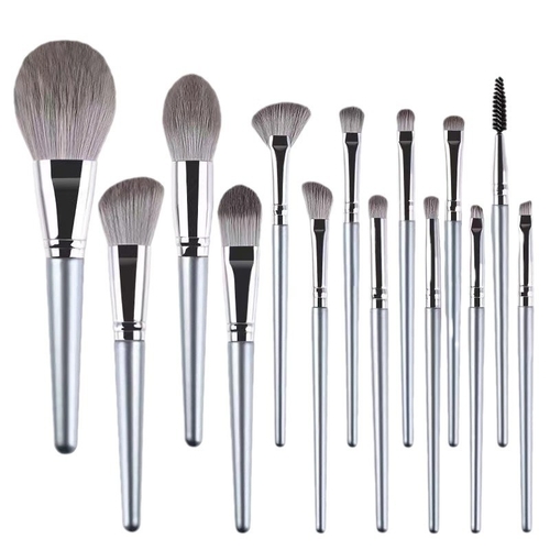 14-PIECE MAKEUP BRUSH SET - U489E - Makeup brushes
