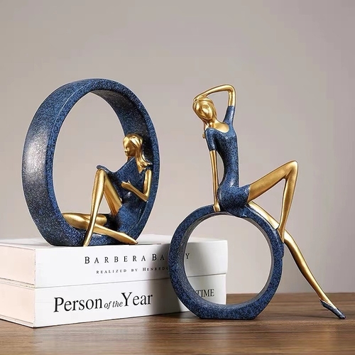 LIVING ROOM DECORATION / S85 - LIVING ROOM DECORATION  Size: 28*19*5cm          21*21*7.5cm