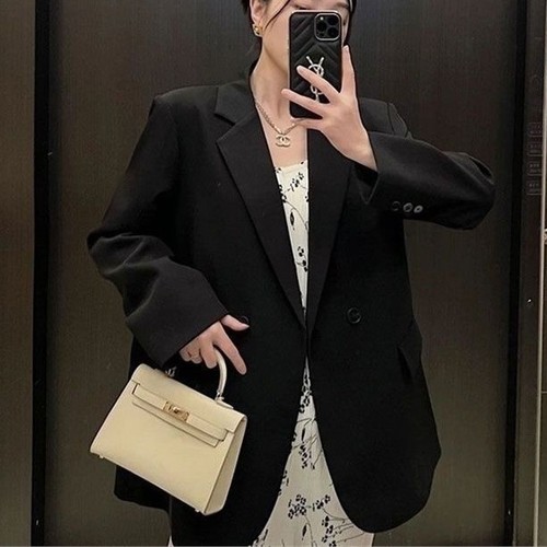 WOMEN'S BLACK BLAZER / C105 - FORMAL WEAR WOMEN\