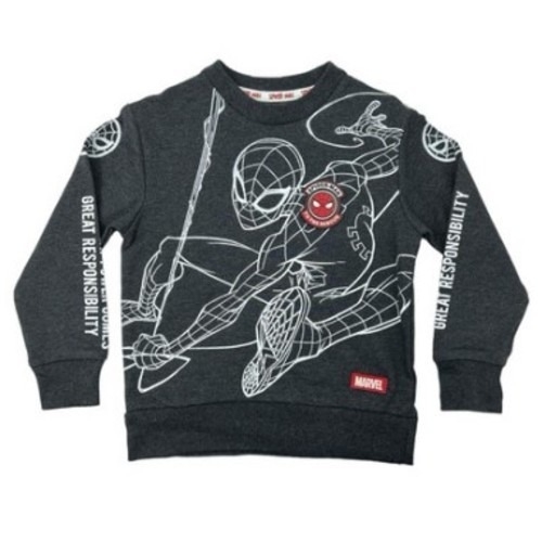 SPIDER-MAN SWEATSHIRT - HAW21LLP7 - Color: black