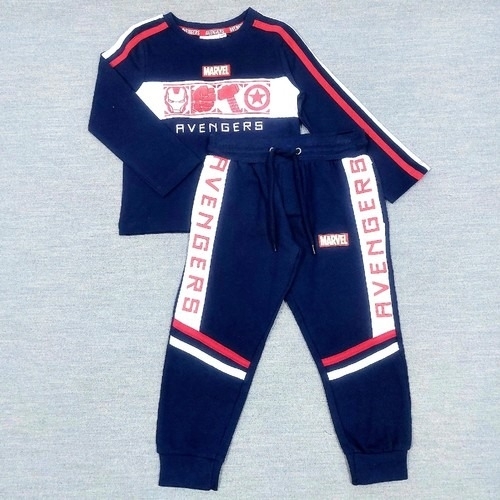 AVENGERS PAJAMA SET - AW21LLAV1/AW21LLAV5 - Three-tone color : blue, white, red