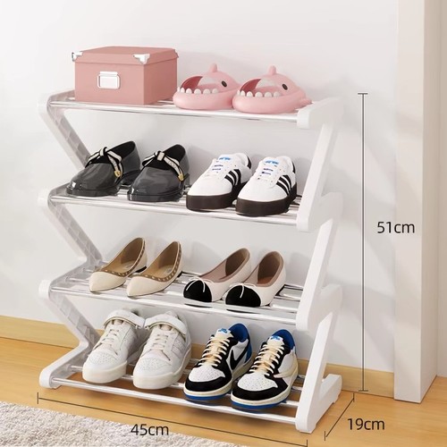 4-LAYER SHOE RACK - U116 - Material : metal and plastic
