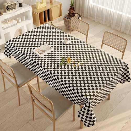 140*180CM WATERPROOF TABLECLOTH  / BLACK S635 - 140*180CM WATERPROOF TABLECLOTH  / BLACK