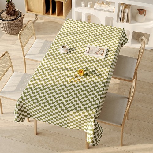 140*200CM WATERPROOF TABLECLOTH  / GREEN S635 - 140*200CM WATERPROOF TABLECLOTH  / GREEN
