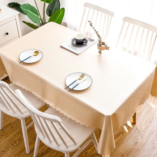 140*200CM WATERPROOF TABLECLOTH - ROSE PRINT F295 - Suitable for rectangular or round tabletop.