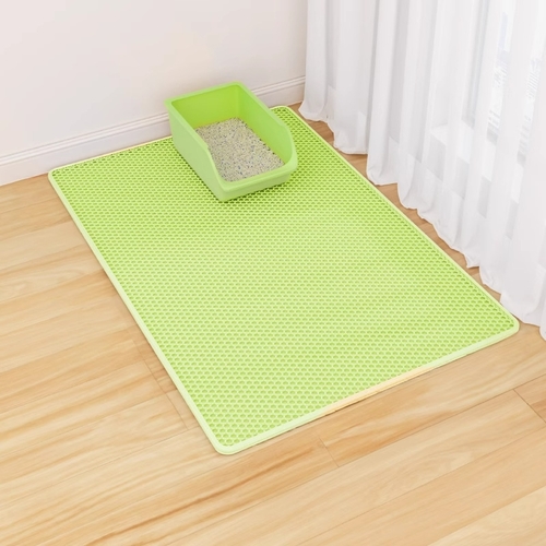 DOUBLE LAYER CAT LITTER MAT 120X70CM / S757 - SIZE 120x70CM DOUBLE LAYER CAT LITTER MAT