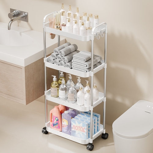4-LAYER MOVABLE STORAGE RACK 39.5*25*88CM - U420/U45