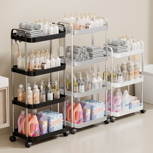 4-LAYER MOVABLE STORAGE RACK 39.5*25*88CM - U420/U45