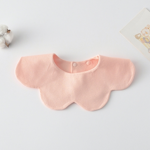 DOUBLE SIDED BABY BIB - PURE COTTON / PLAIN COLOR B05 - Composition: 100% cotton(except excipients)