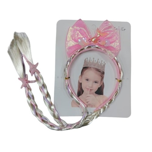 PRINCESS HEADBAND / S35 - Headband with braided hair