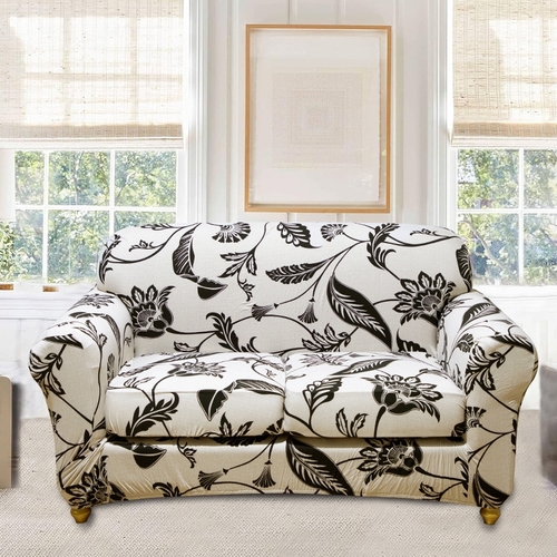 ELASTIC SOFA COVER DOUBLE SEATER 145-185CM S900 - Soft and comfortable, elastic bottom for perfect fit and machine washable.