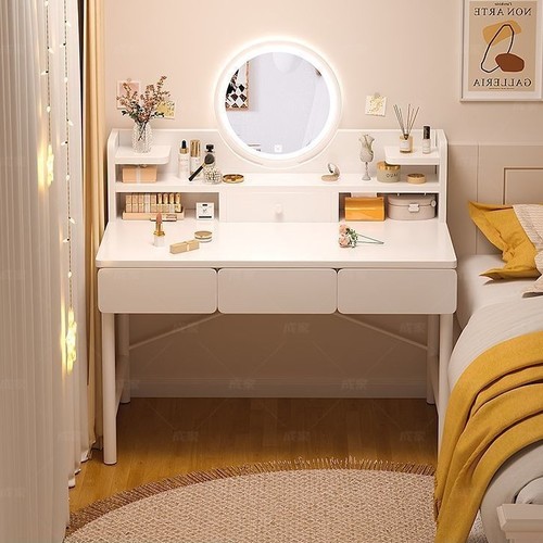 DRESSING TABLE WITH LED MIRROR 100X40X127CM U498 - Size: 100X40X127CM