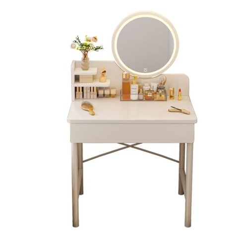 DRESSING TABLE WITH LED MIRROR 60X40X127CM U498/F293 - DRESSING TABLE WITH LED MIRROR SIZE:60X40X127CM