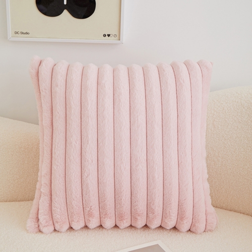 SQUARE THROW PILLOW-STRIPED DESIGN 45X45CM S791O - Pillowcase with filler