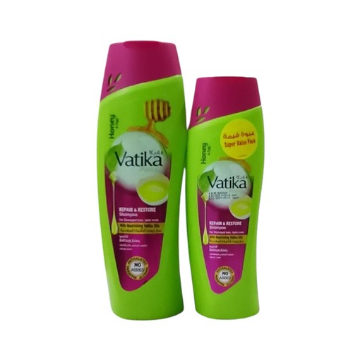 VATIKA SHAMPOO-REPAIR & RESTORE 400ml+200ml - VALUE PACK BO245 - VATIKA SHAMPOO WITH HONEY AND EGG
