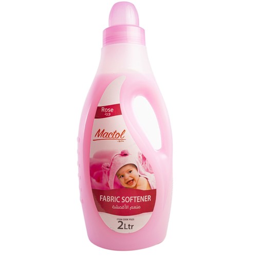 2L MACTOL FABRIC SOFTENER-ROSE BO252 - Made in UAE