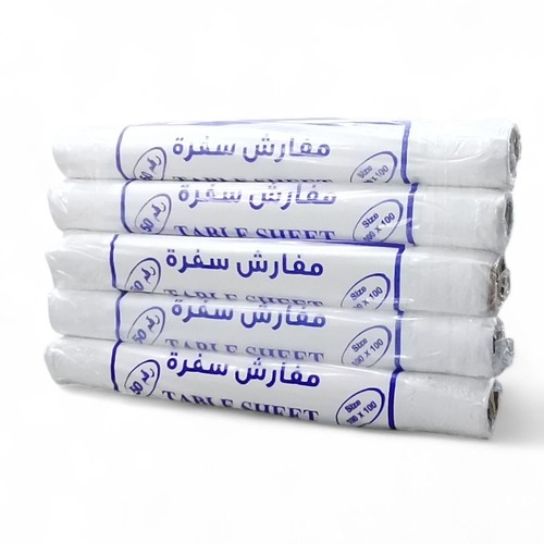 5 ROLLS TABLE SHEET BO375 - Size per roll: 100x100cm Sheet per roll: 50