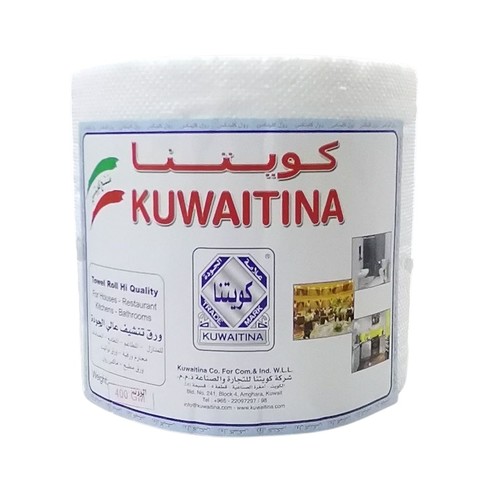 400G KUWAITINA TOWEL ROLL BO378 - Towel Roll Hi Quality For Houses - Restaurant  Kitchens - Bathrooms