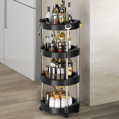 4-LAYER MOVABLE STORAGE RACK 30x28x84.5CM U44 - 30x28x84.5CM