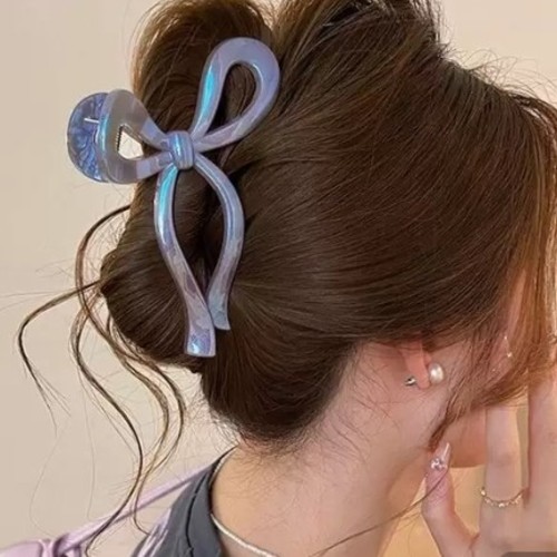 HAIRCLIP / U320Z - Big bow hair clam
