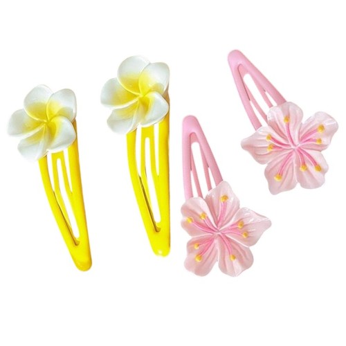 6-PIECE FLORAL HAIRPIN / U311C - Floral hairpin