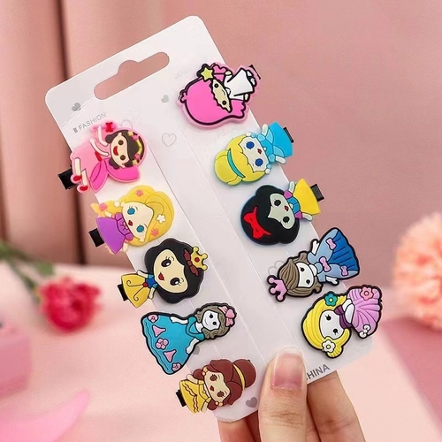 10-PIECE COLORFUL HAIRPIN-PRINCESS F345 - 10pcs in 1pack