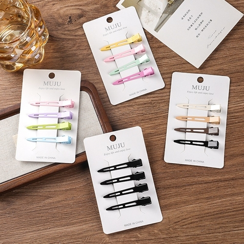 4 PIECES HAIRPINS / U220A - 4IN1 PACK-ASSORTED COLOR