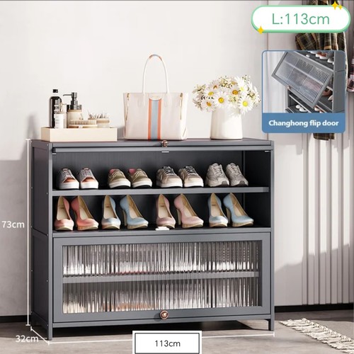 SHOE CABINET 113x32x73cm / U513 - Size:113x32x73cm
