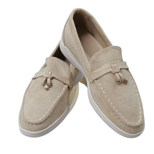 COLOR APRICOT CASUAL FLAT SHOES U113 - WOMEN'S FLAT SHOES