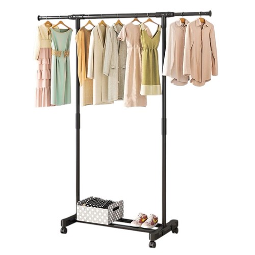 DRYING RACK SINGLE POLE TYPE 143CM U326 - Height 143cm Length 126cm