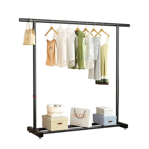 DRYING RACK SINGLE POLE TYPE 99x40x145cm U327 - Color:black