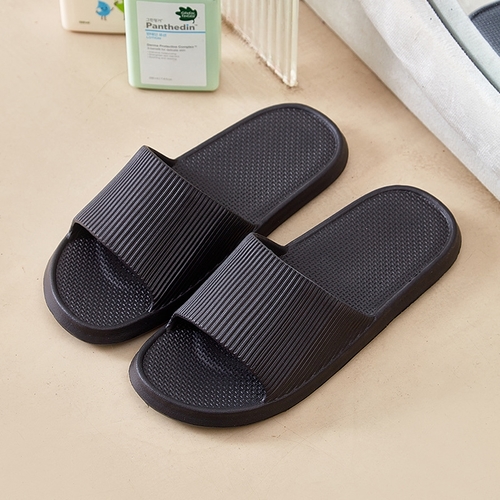 COMFORTABLE SLIPPERS S440 - Color: black Size: 44-45