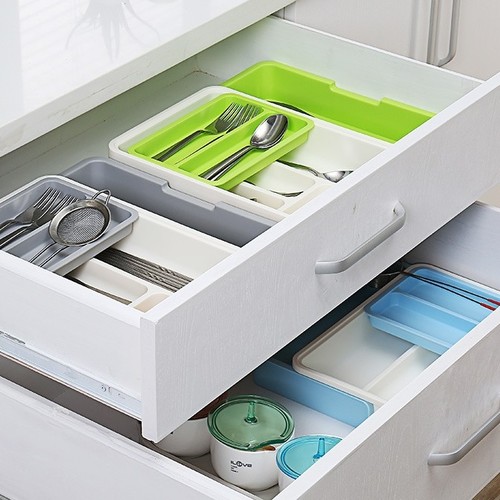 MULTIFUNCTION DESKTOP-DRAWER ORGANIZER-THREE PIECE SET / U476 - Three piece setPlace in separate grids Simple and convenient&nbsp; Easy to organize Self-adjusting