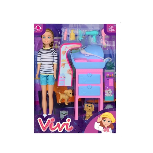 VIVI  DOLL PET PLAYSET VS2439 - Ages:3+ Brand: Vivi
