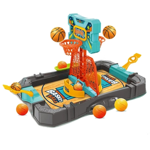 BASKETBALL PLAY GAME 007-161 - Mini finger basketball play sport game. Head to head desktop basketball game toy for kids ages 4+. SPORT GAMES-FAMILY GAME-TABLE GAMES SET-EDUCATIONAL GAMES