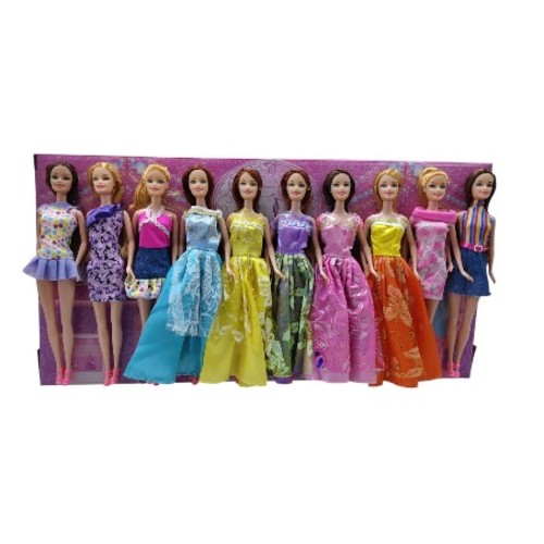 10-PIECE SPARKLE DOLL SERIES VS2442 - Doll size: 11.5