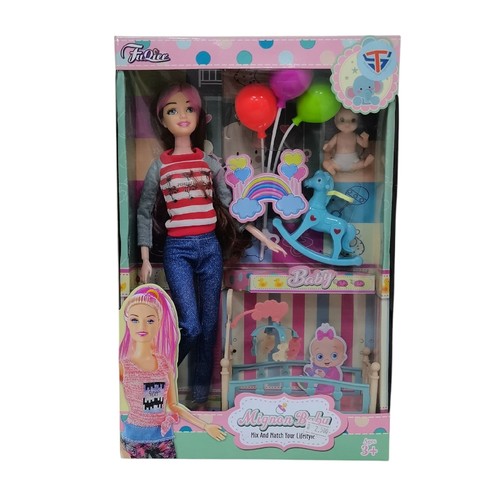 DOLL SET VS2133 - Mother and child doll set Ages:3+