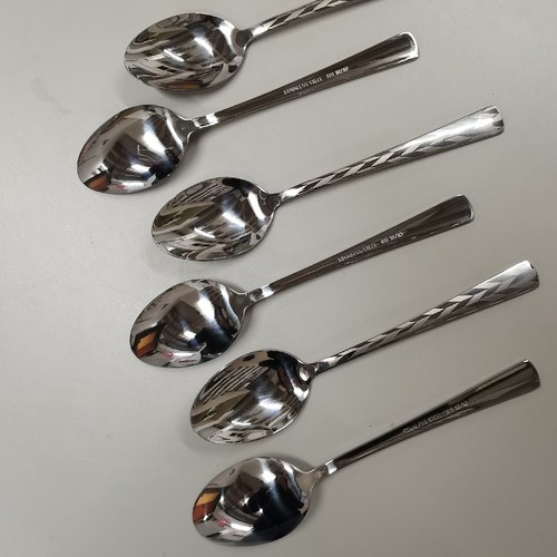 6-PIECE STAINLESS STEEL DINNER SPOON BO513 - Material : stainless steel