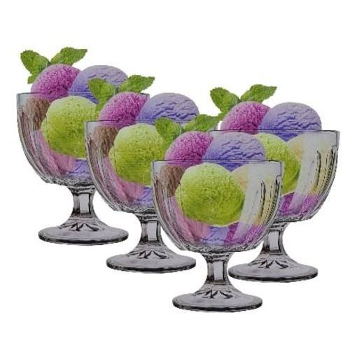 4-PIECE 420ML COSMO SUNDAE CUP BO532 - 420ml / 14.8 oz size per cup