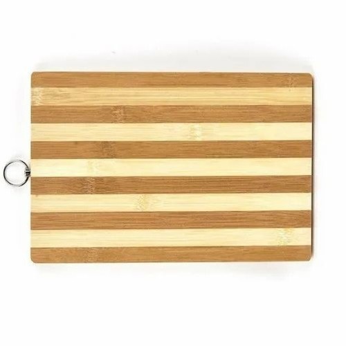 NATURAL BAMBOO CUTTING BOARD 34X24.2X1.7CM BO535 - NATURAL BAMBOO CUTTING BOARD 34X24.2X1.7CM