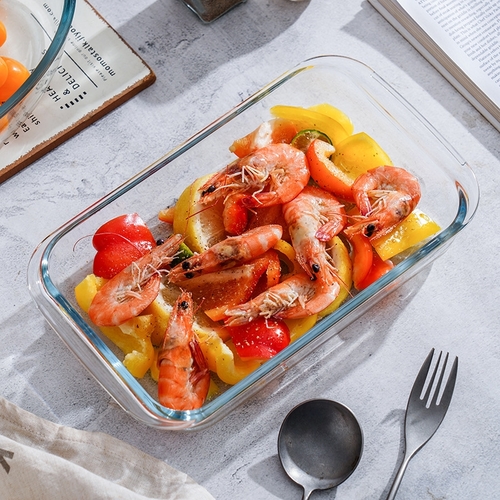 2L RECTANGULAR TEMPERED GLASS BAKEWARE 34.5X21X6CM BO538 - Specification : 2L Material : borosilicate tempered glass