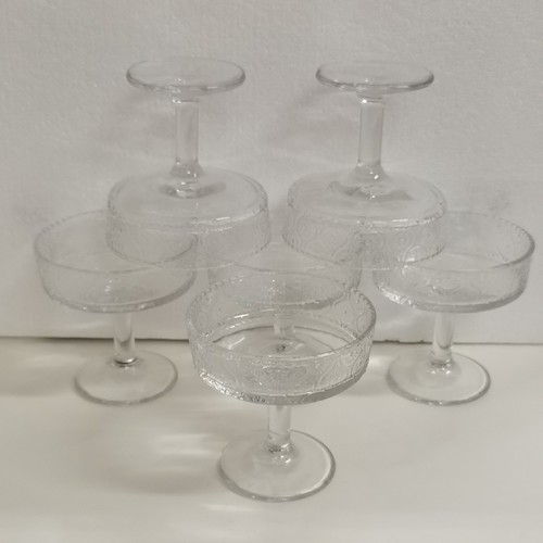 6-PIECE GLASS CUP BO581 - Dessert or cocktail glass