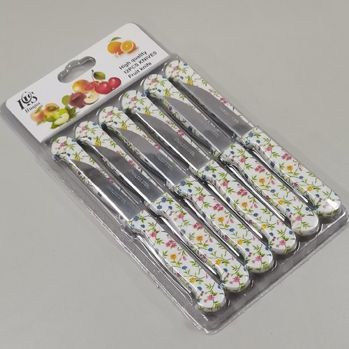 12-PIECE STAINLESS STEEL FRUIT KNIFE BO612 - LENGTH : 15.5CM(EACH)
