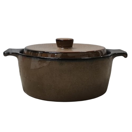 ROUND CERAMIC CASSEROLE 24CM BO629 - 26x19x10.5cm