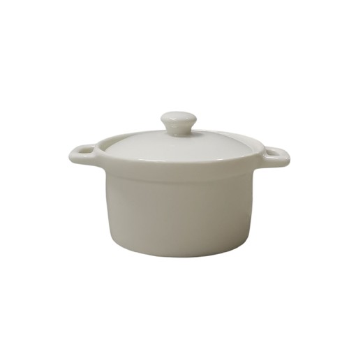 OVEN CHEF STONEWARE ROUND CASSEROLE 13CM BO638