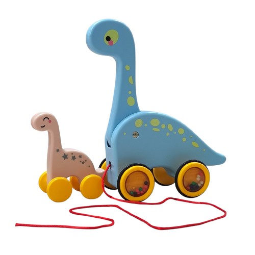 PULL ALONG TOYS 7052 - ANIMAL NAME : TANYSTROPHEUS AGES:18M+